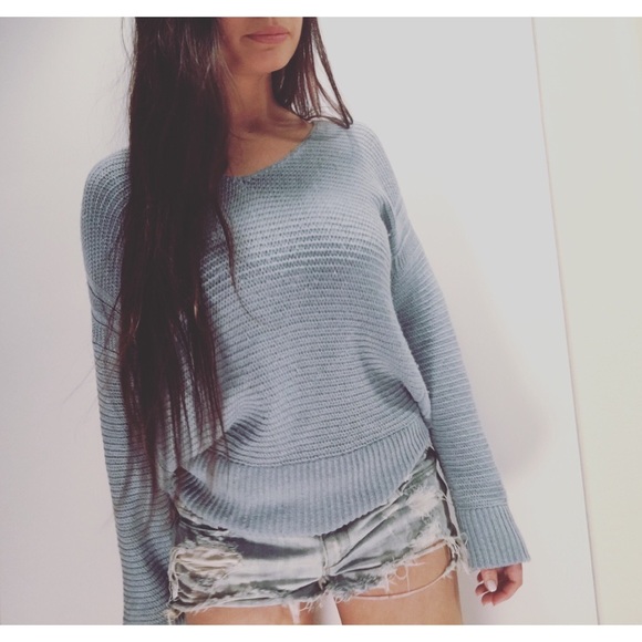 J. Jill Sweaters - J.Jill Sky Blue Knit Pullover Sweater 🌫💠🌫